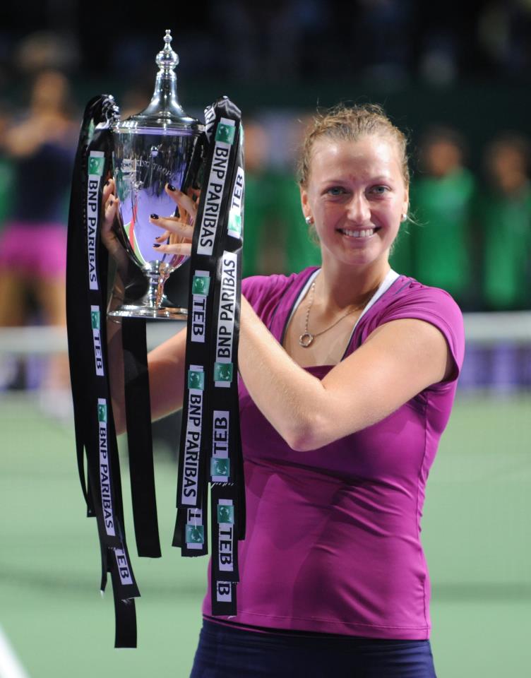 Petra Kvitova Winner of WTA Championship 2011 in Istanbul