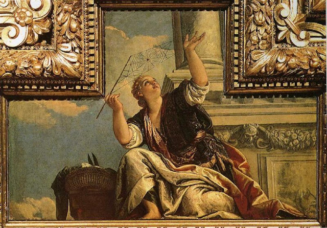 Paolo Veronese Arachne or Dialects. Palazzo Ducale, Venice