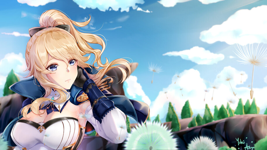 #8.2630, Jean, Genshin Impact, 8K Wallpaper PC Desktop