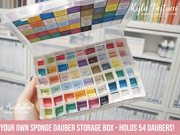 Kylie's Stampin' Up!® Sponge Dauber Storage Case
