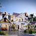 5 bedroom sloping roof style beautiful home design