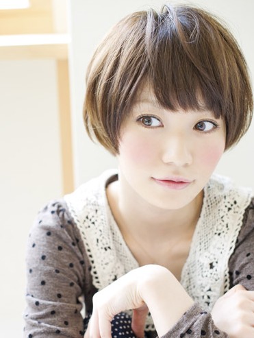 cute japanese asian short hairstyles