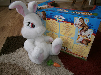 Milky the Bunny emotions toy interactive rabbit