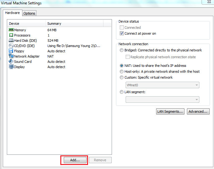 Cara Menambah Network Adapter di VMware Workstation Fergoesnant's Blog