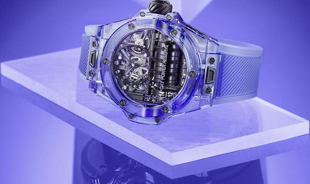 Buying Guide of Replica Hublot Big Bang MP-11 Blue Sapphire Magic Gold Watches 3