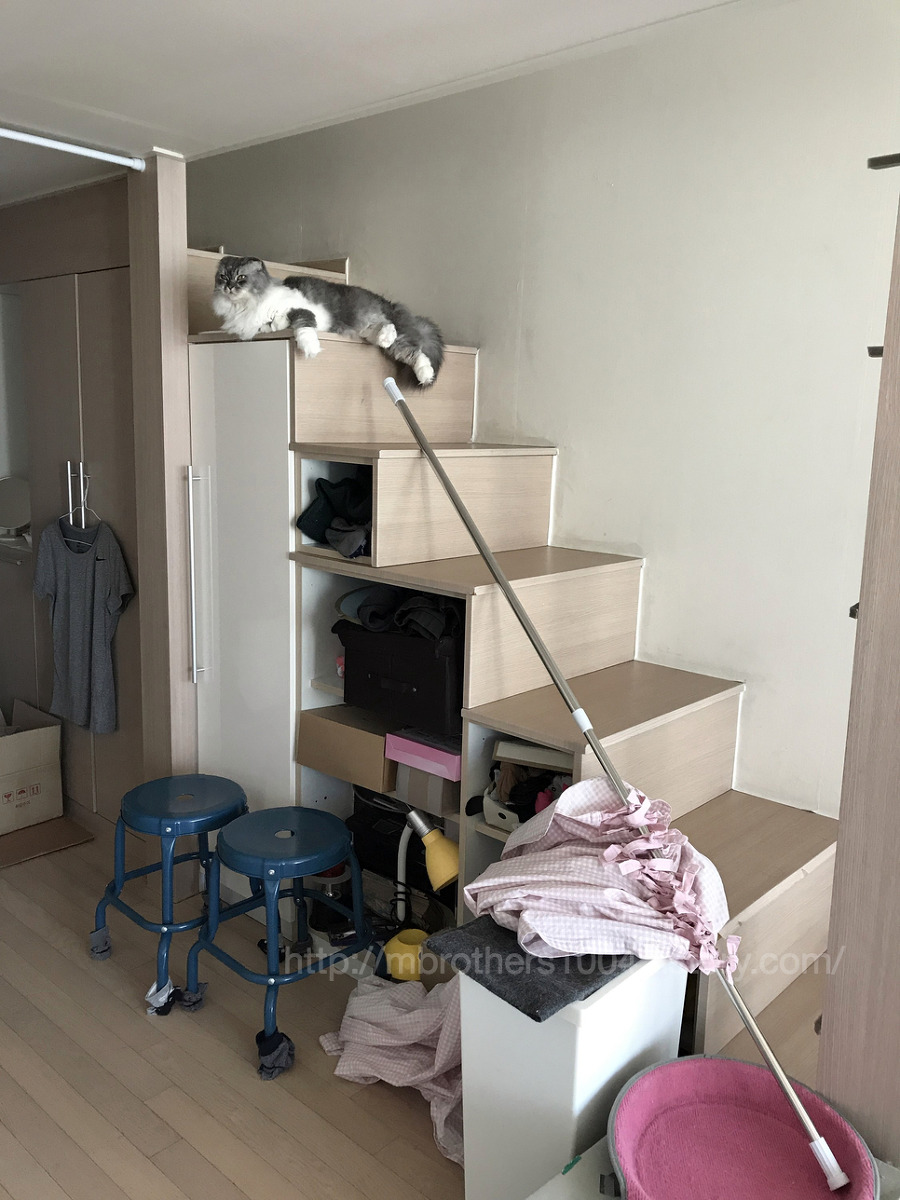 이케아 샤워커튼 봉으로 커튼 달기 IKEA BOTAREN shower curtain rod & IKEA curtain