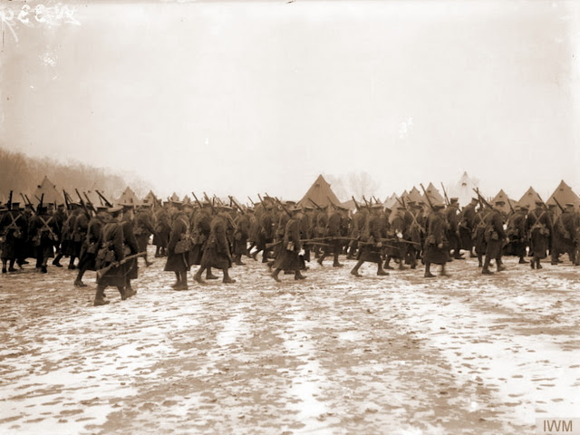 Прибытие войск на квартиры в Этапльский лагерь