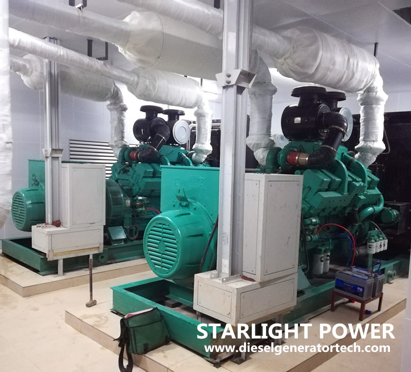 Cummins Diesel Generator Set Shutdown