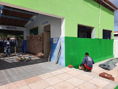 PREFEITURA DE MACAU – REFORMA DAS ESCOLAS DE BARREIRAS E DIOGO LOPES