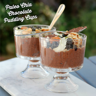 Paleo Chia Chocolate Pudding Cups Recipe 