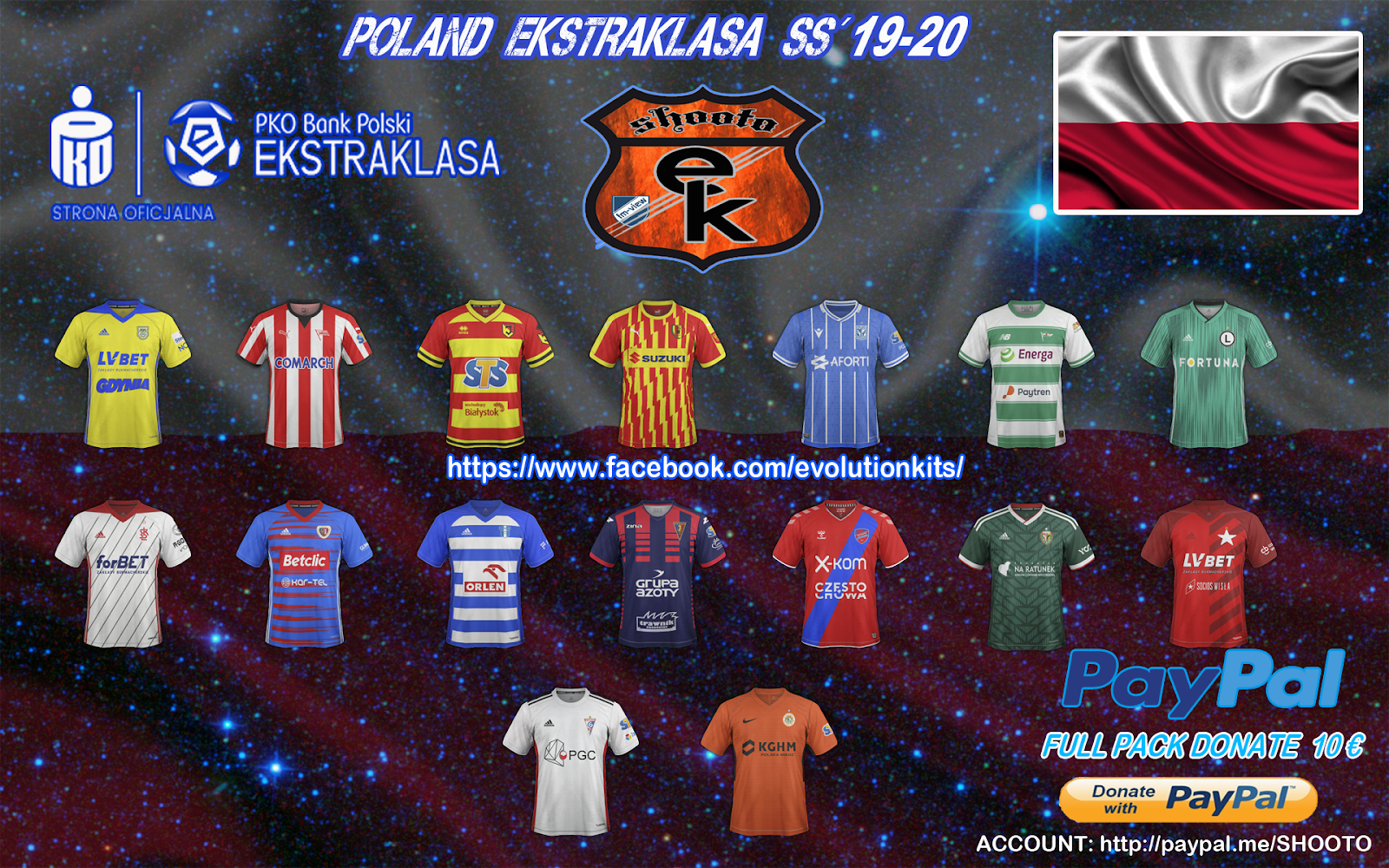 EVOLUTION KITS POLAND EKSTRAKLASA LIGA SS´1920