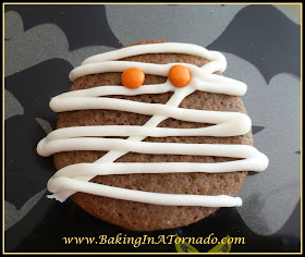 Mocha Mummy Cookies | www.BakingInATornado.com | #recipe #cookies #Halloween
