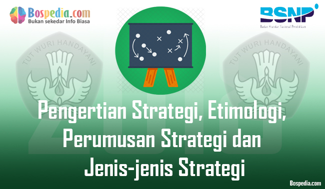Pengertian Strategi Etimologi  Perumusan Strategi dan 