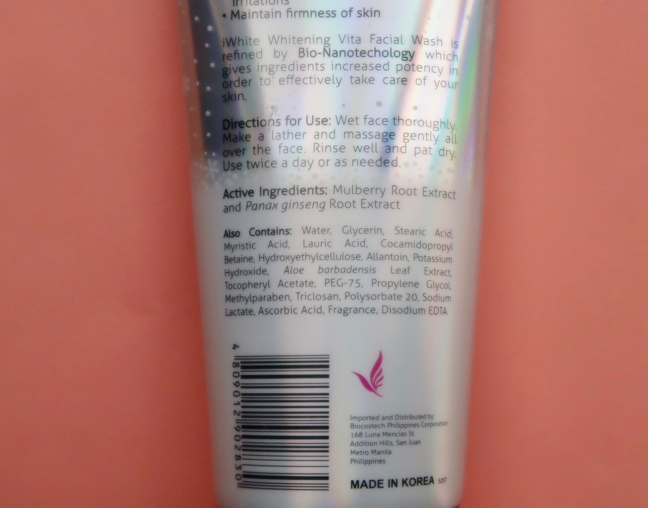 iWhite Aqua Moisturizer and Facial Wash Whitening Vita Awesome skin