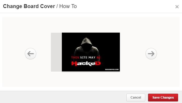 How to Change Pinterest Page’s Board Cover Images? - BloggerSpice: SEO