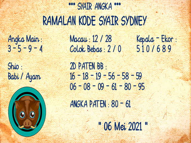 gambar togel sydney