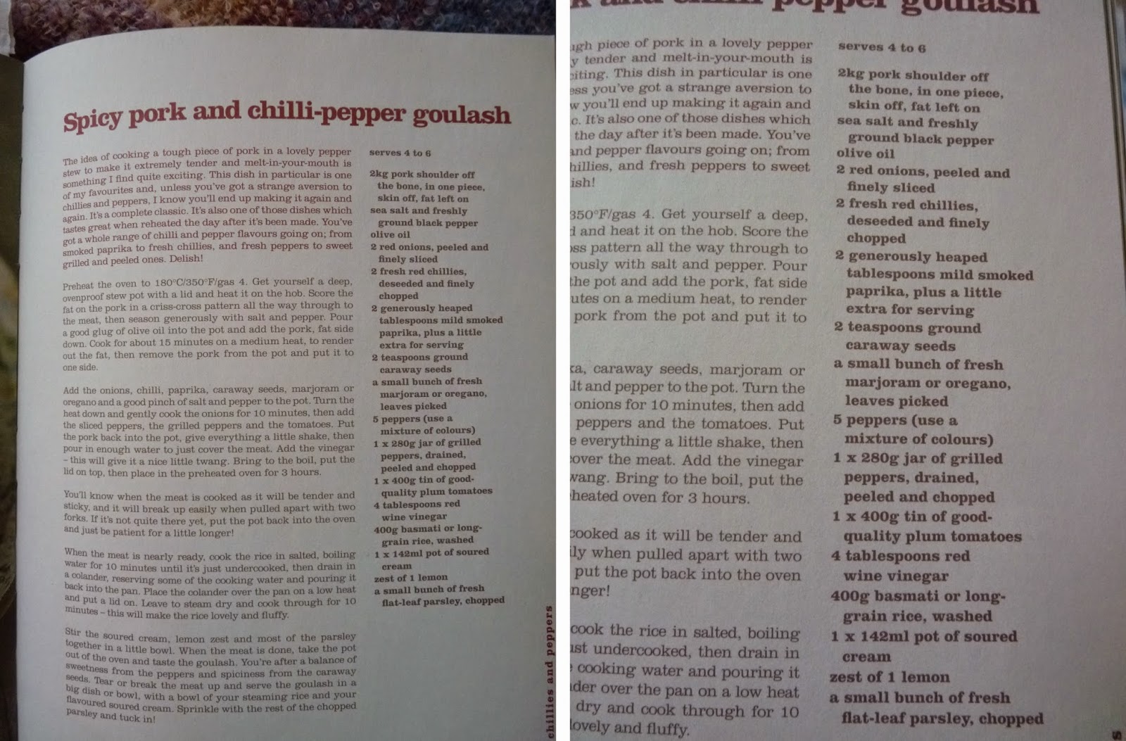 Времена года / Four seasons Pork goulash by Jamie Oliver.