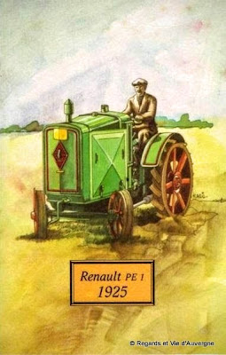 Tracteur agricole ancien