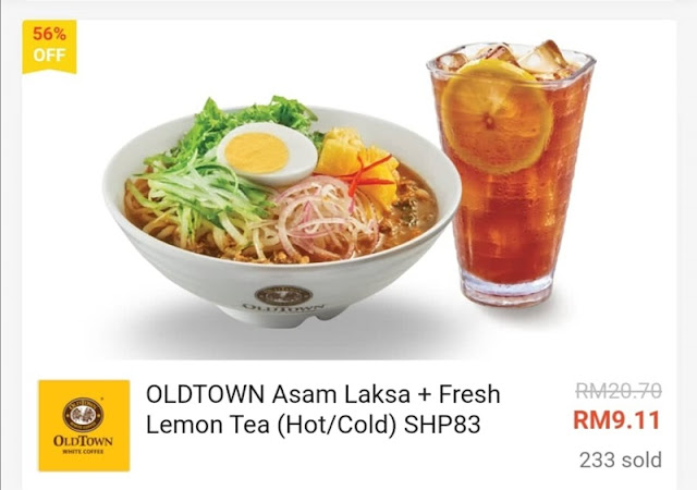 Oldtown White Coffee Diskaun Lebih 50%