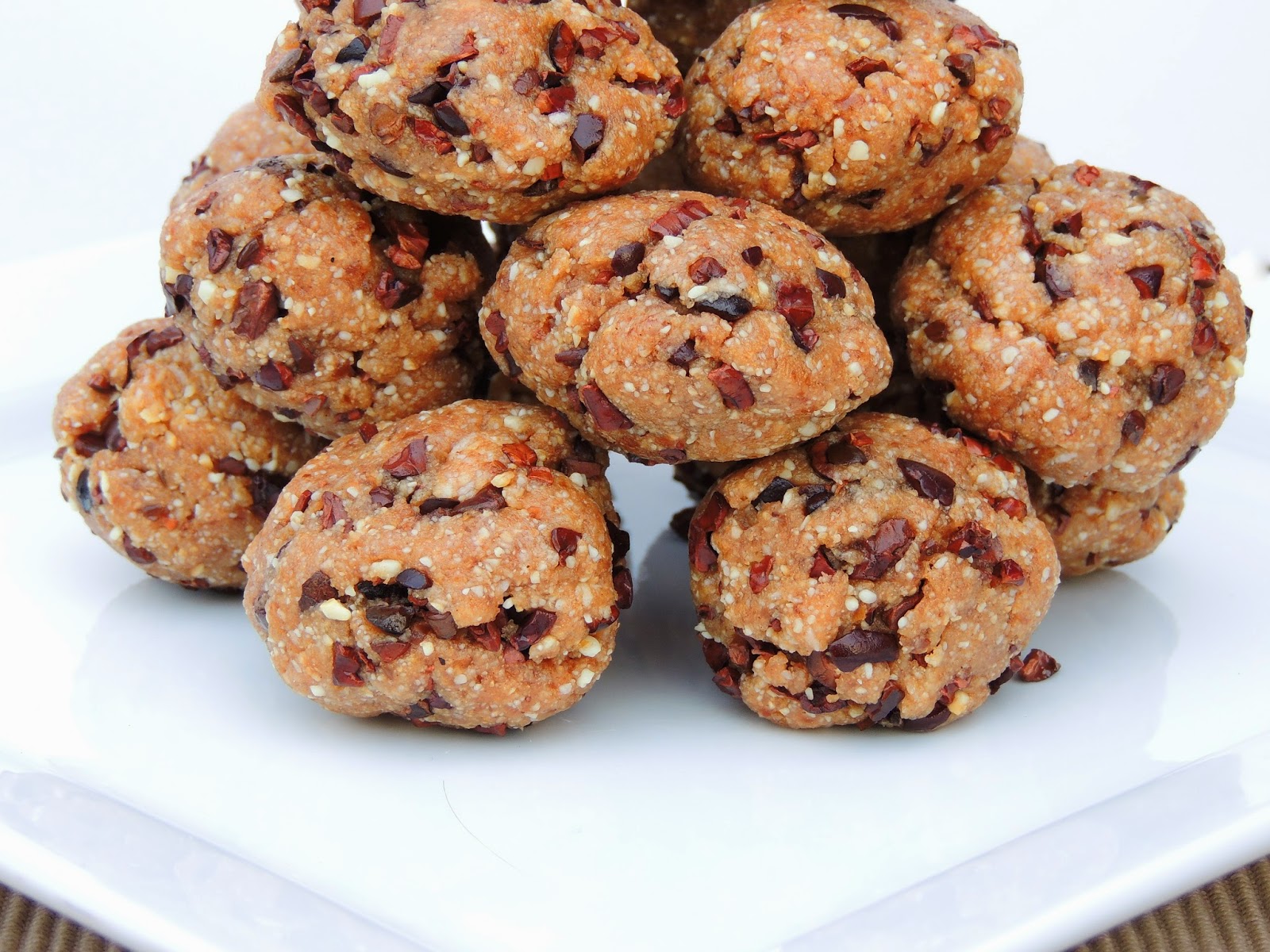 The Seasoned Chef Cashew Cookie Dough Balls Vegan/Raw