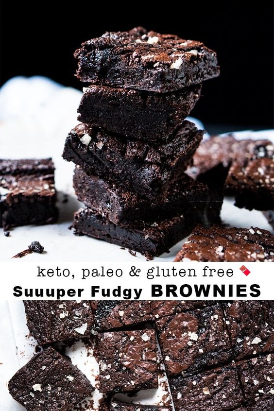 Suuuper Fudgy Cocoa Brownies 🍫🎥 gluten free, keto & paleo - Mother ...