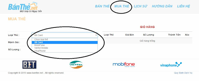 Cách mua thẻ Thẻ Bit để nạp tiền vào 12BET Hinh3