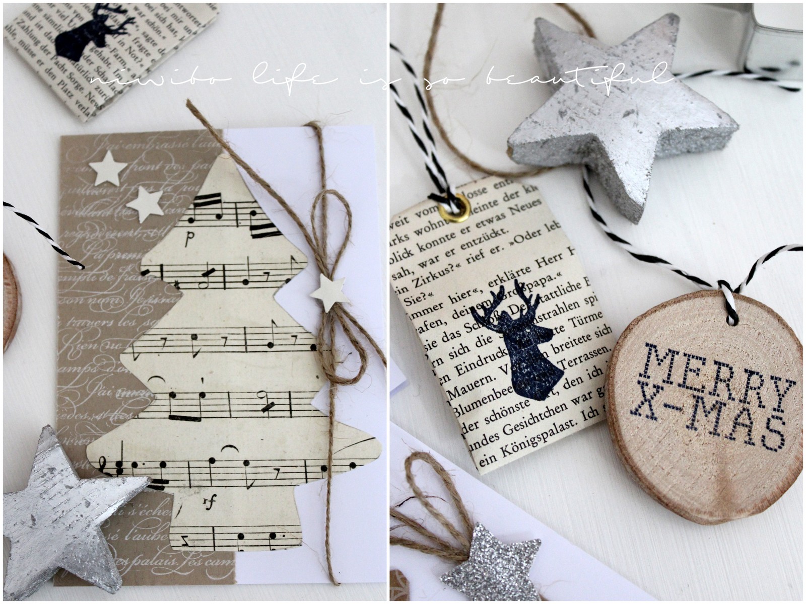 niwibo life is so beautiful Kleine Weihnachtsbasteleien