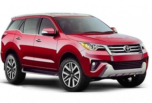 New Red Hot Toyota Fortuner 2016