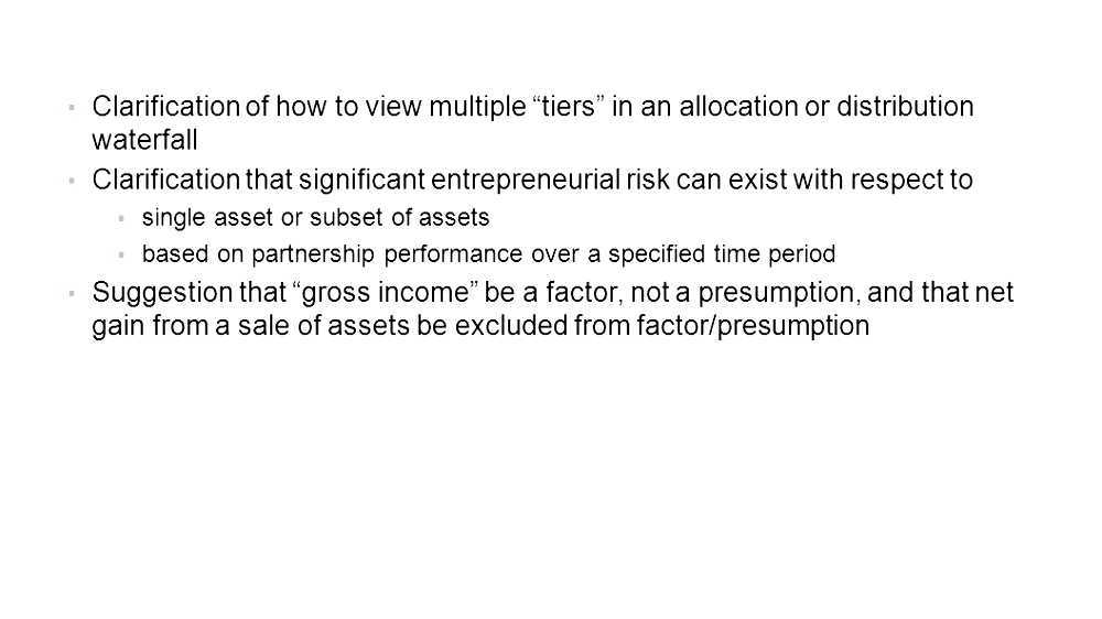 Distribution waterfall
