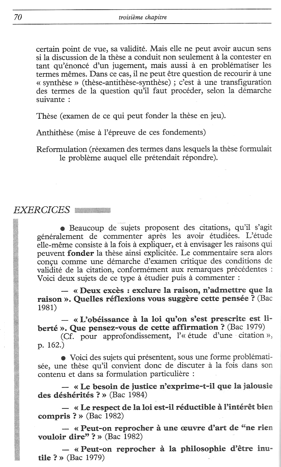 dissertation sur la justice philo