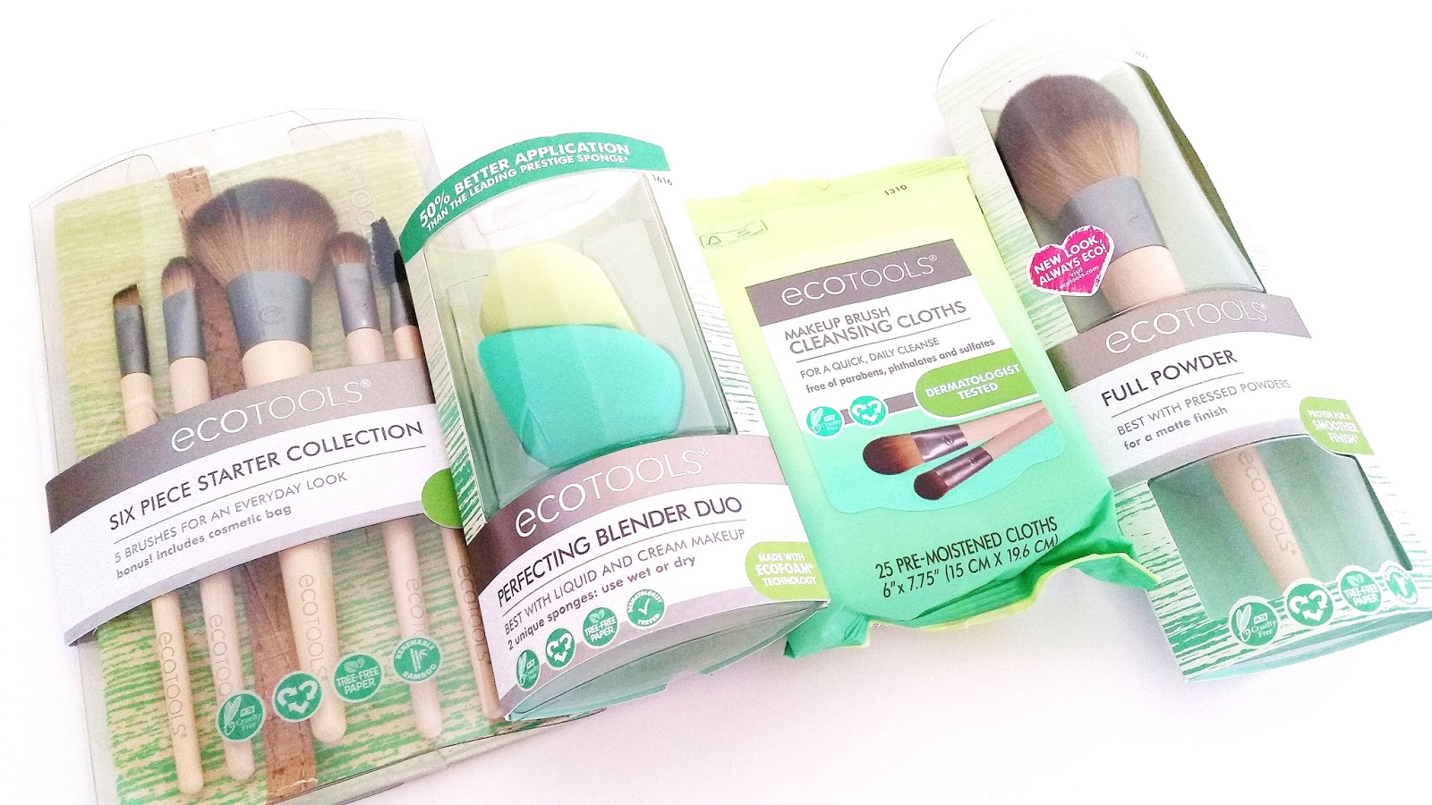 EcoTools Brushes, Blender Duo, and Cleansing Cloth Review Dreams to Creations