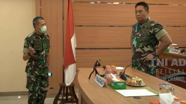 Video Detik-detik Dua Jenderal Bintang 2 TNI AD Disuruh Keluar