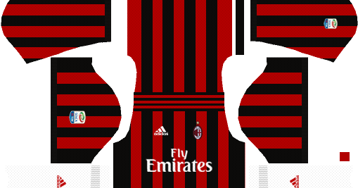 Ac milan kit dream league deals soccer 2018