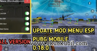 Pubg Mobile 0.18.0 Terbaru Mod ESP Menu Hilesi Mayıs 2020 Telefon