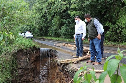 Solicitará Puebla declaratorias de emergencia y desastre en municipios afectados por “Grace”