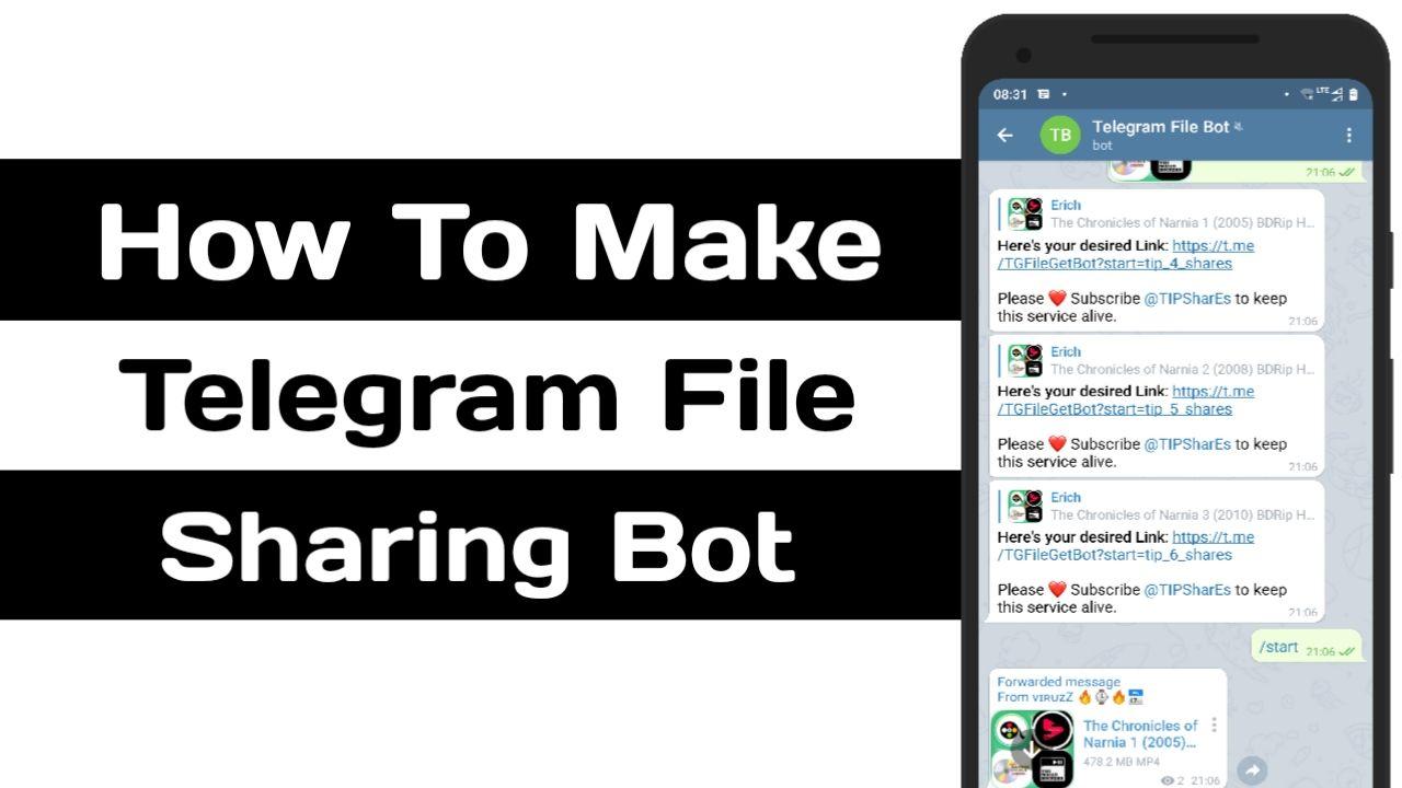 Más grande Rareza para How To Make Telegram File Link Share Bot