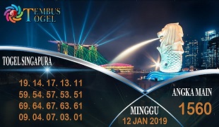 Prediksi Togel Angka Singapura Minggu 12 Januari 2020