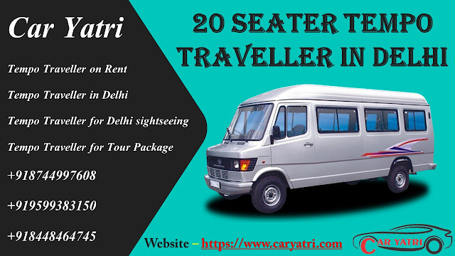 20 seater Tempo Traveller on Rent