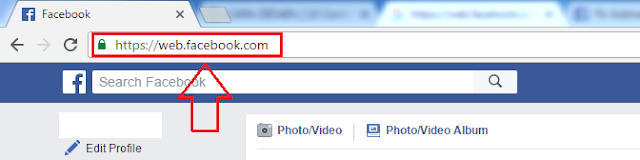 Apakah alamat ‘web.facebook.com’ aman untuk mengakses website Facebook?