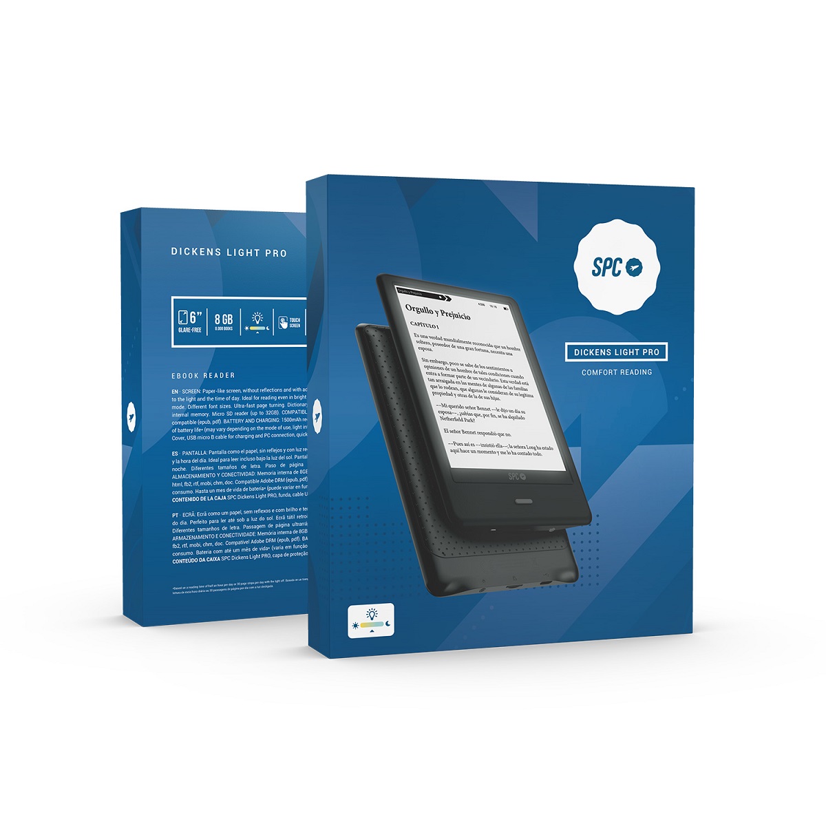 Nuevos readers de SPC DICKENS LIGHT PRO y DICKENS LIGHT 2 Rincón Friki