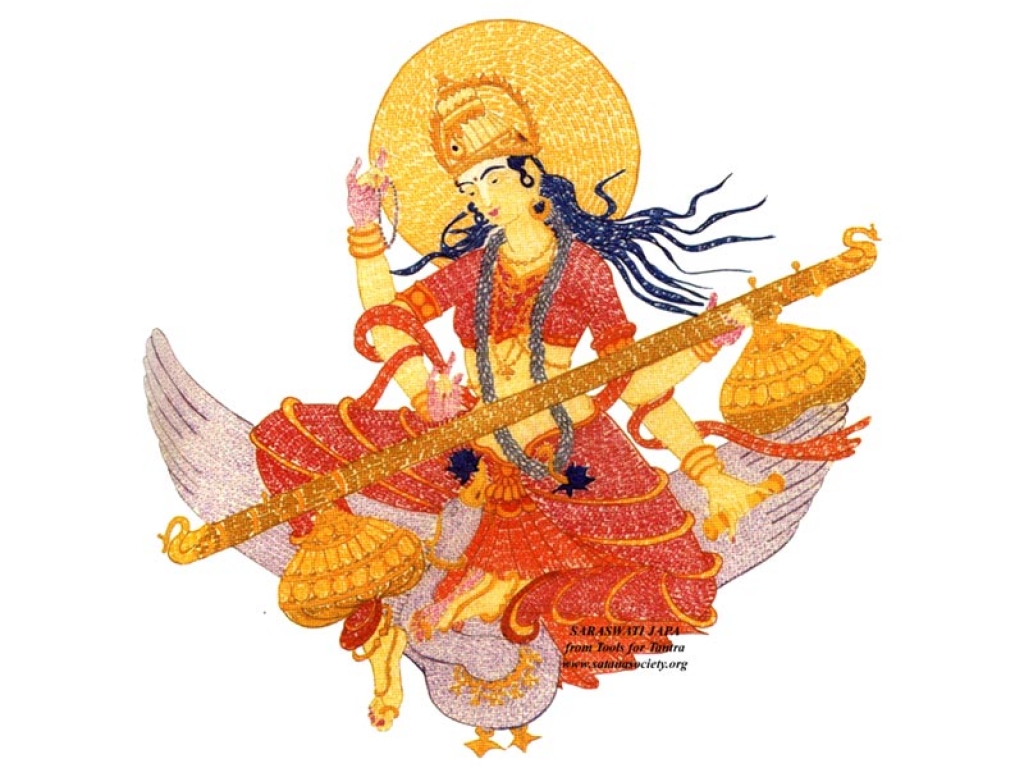 🙏🙏 Maa Saraswati HD Wallpapers - Vidya Ki Devi Hindu Goddess Pics | God