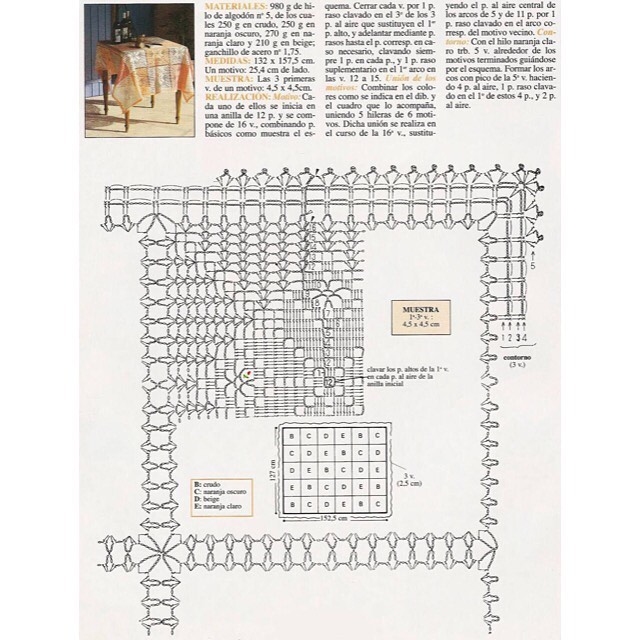 Toalha de Mesa com Squares - Maravilhosa