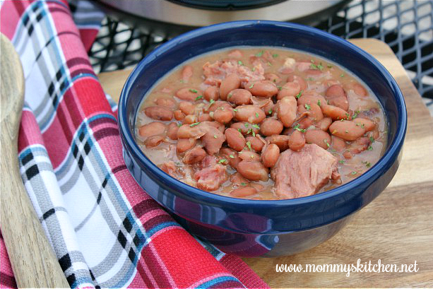 Instant Pot Pinto Beans & Ham