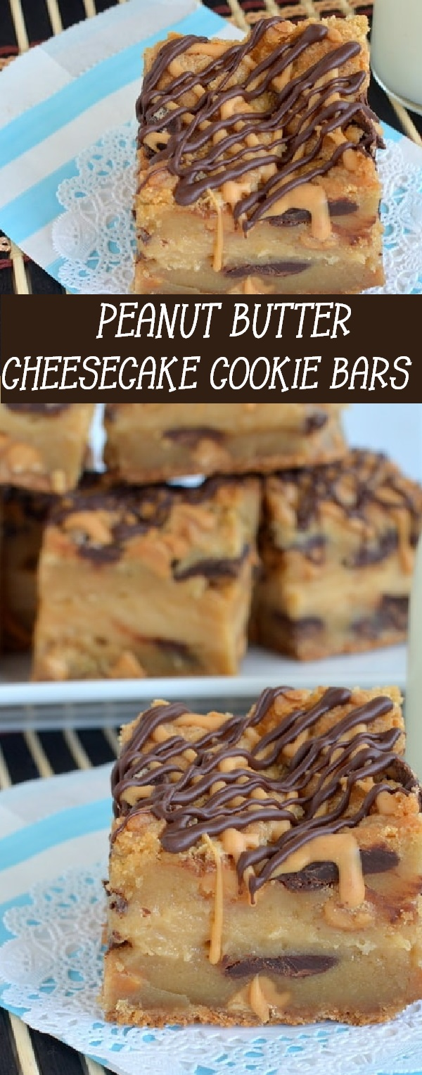 PEANUT BUTTER CHEESECAKE COOKIE BARS Zita's Baking Addiction