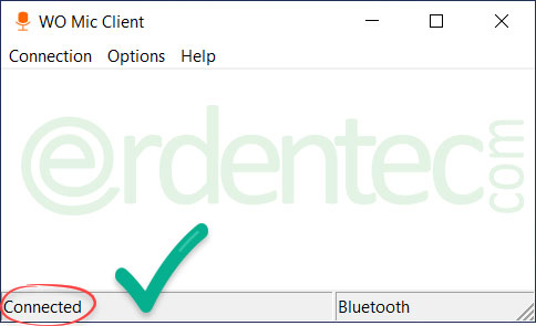 Connecting via Bluetooth