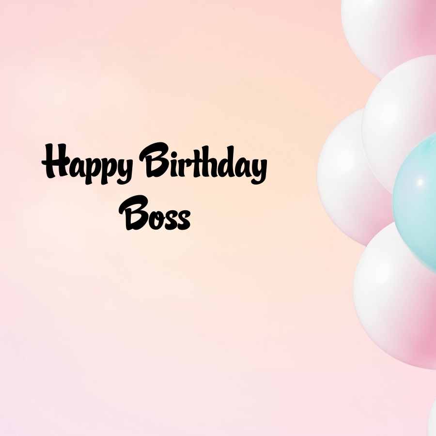 how to wish your boss happy birthday