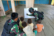 TNI Cerdaskan Putra/i Suku Asli Papua di Perbatasan