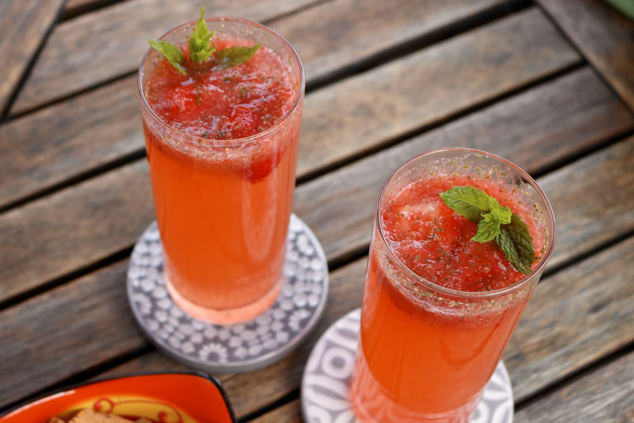 Strawberry Mint Mojito Recipe