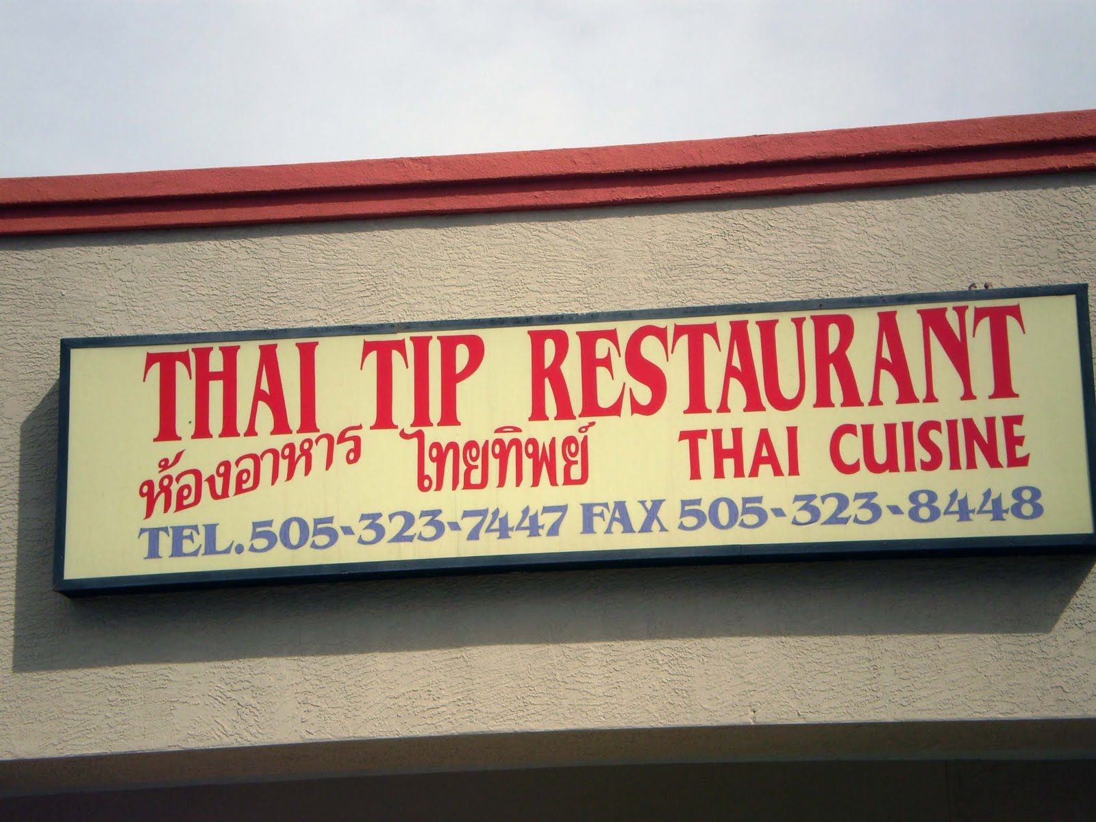 Elva Eats Review Thai Tip Albuquerque, New Mexico