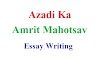 Azadi Ka Amrit Mahotsav Essay in English